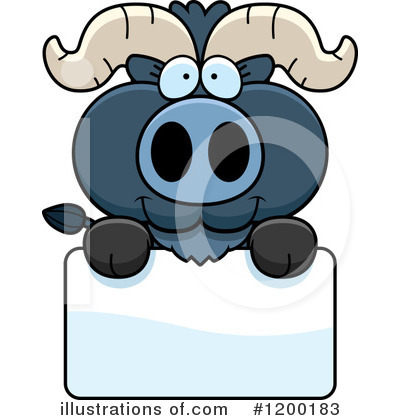 Royalty-Free (RF) Ox Clipart Illustration by Cory Thoman - Stock Sample #1200183