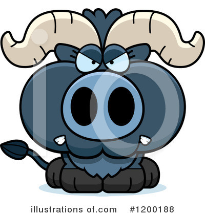 Royalty-Free (RF) Ox Clipart Illustration by Cory Thoman - Stock Sample #1200188