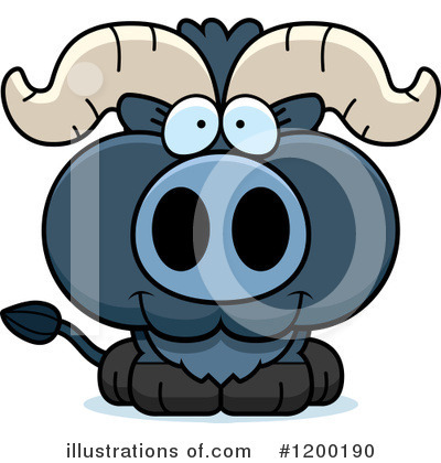 Royalty-Free (RF) Ox Clipart Illustration by Cory Thoman - Stock Sample #1200190