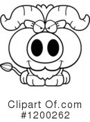 Ox Clipart #1200262 by Cory Thoman