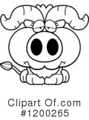 Ox Clipart #1200265 by Cory Thoman
