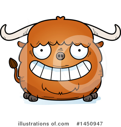 Royalty-Free (RF) Ox Clipart Illustration by Cory Thoman - Stock Sample #1450947
