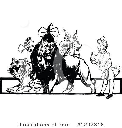 Lion Clipart #1202318 by Prawny Vintage