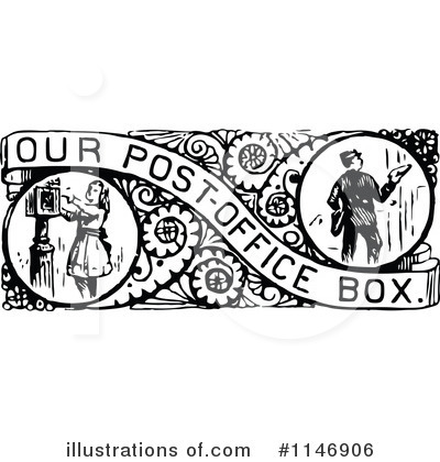 Post Office Clipart #1146906 by Prawny Vintage
