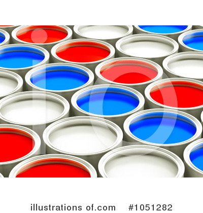 Paint Cans Clipart #1051282 by ShazamImages