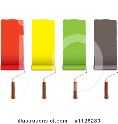 Royalty-Free (RF) Paint Clipart Illustration by michaeltravers - Stock Sample #1126230