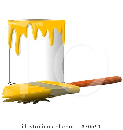 Paint Can Clipart #30591 by djart