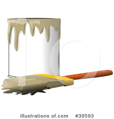 Paint Can Clipart #30593 by djart