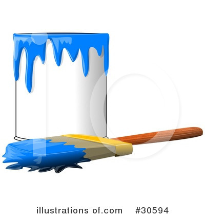Paint Can Clipart #30594 by djart