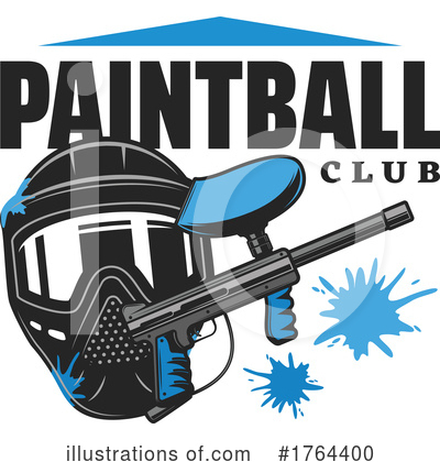 Royalty-Free (RF) Paintball Clipart Illustration by Vector Tradition SM - Stock Sample #1764400