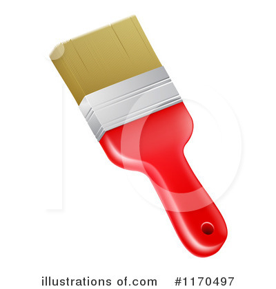 Royalty-Free (RF) Paintbrush Clipart Illustration by AtStockIllustration - Stock Sample #1170497