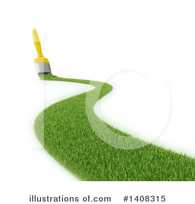 Royalty-Free (RF) Paintbrush Clipart Illustration by Mopic - Stock Sample #1408315