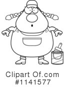 Painter Clipart #1141577 by Cory Thoman