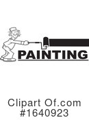 Painter Clipart #1640923 by Johnny Sajem