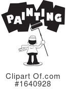 Painter Clipart #1640928 by Johnny Sajem