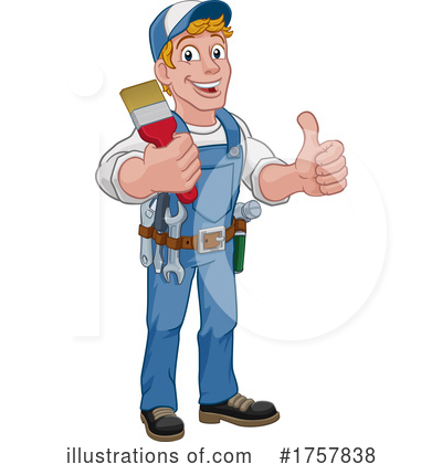 Worker Clipart #1757838 by AtStockIllustration