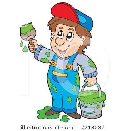 Painter Clipart #213237 by visekart