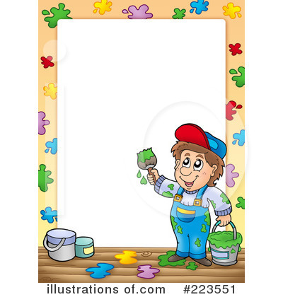 Painter Clipart #223551 by visekart