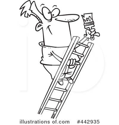 Ladder Clipart #442935 by toonaday