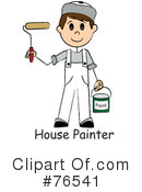 Painter Clipart #76541 by Pams Clipart