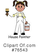 Painter Clipart #76543 by Pams Clipart