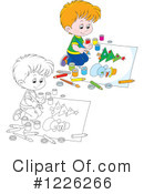 Painting Clipart #1226266 by Alex Bannykh
