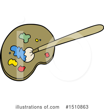 Royalty-Free (RF) Painting Clipart Illustration by lineartestpilot - Stock Sample #1510863