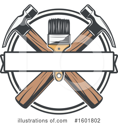 Hammer Clipart #1601802 by Vector Tradition SM