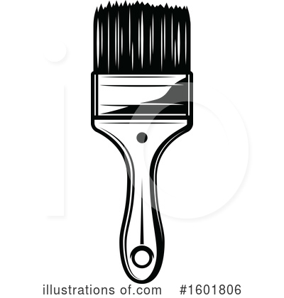 Paintbrush Clipart #1601806 by Vector Tradition SM