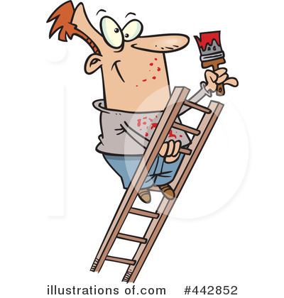 Ladder Clipart #442852 by toonaday