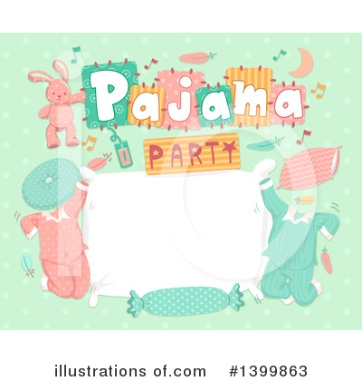 Royalty-Free (RF) Pajamas Clipart Illustration by BNP Design Studio - Stock Sample #1399863
