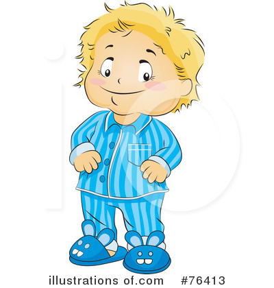 Royalty-Free (RF) Pajamas Clipart Illustration by BNP Design Studio - Stock Sample #76413