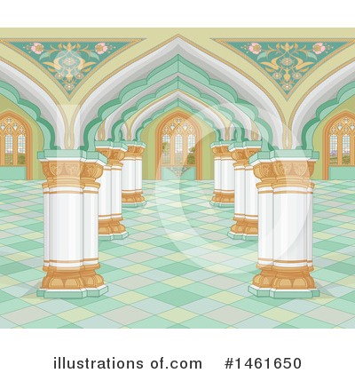 Royalty-Free (RF) Palace Clipart Illustration by Pushkin - Stock Sample #1461650