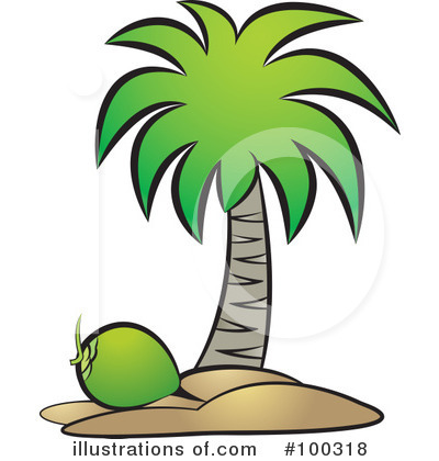 Palm Tree Clipart #100318 by Lal Perera