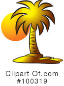 Palm Tree Clipart #100319 by Lal Perera