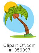 Palm Tree Clipart #1059097 by Hit Toon