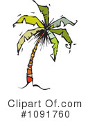 Palm Tree Clipart #1091760 by Steve Klinkel