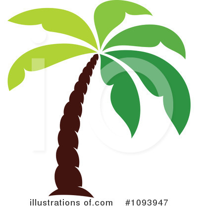 Royalty-Free (RF) Palm Tree Clipart Illustration by elena - Stock Sample #1093947