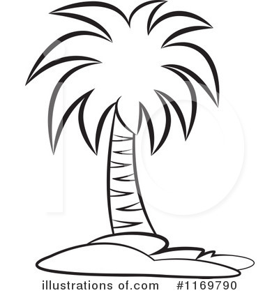 Palm Tree Clipart #1169790 by Lal Perera
