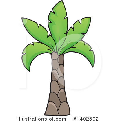 Palm Tree Clipart #1402592 by visekart