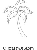 Palm Tree Clipart #1777668 by Hit Toon