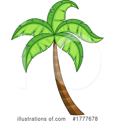 Palm Tree Clipart #1777678 by Hit Toon