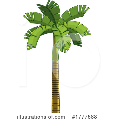 Royalty-Free (RF) Palm Tree Clipart Illustration by Hit Toon - Stock Sample #1777688