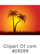 Palm Tree Clipart #28288 by KJ Pargeter