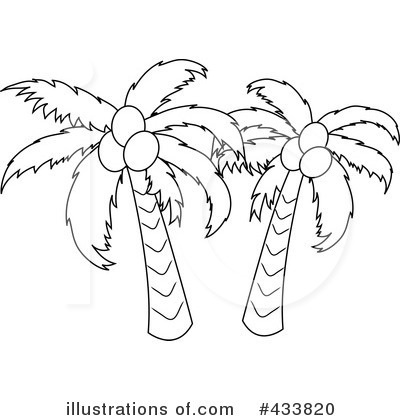 Palm Tree Clipart #433820 by Pams Clipart