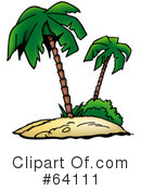 Palm Tree Clipart #64111 by dero