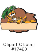Palm Tree Mascot Clipart #17423 by Mascot Junction