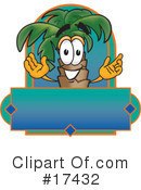Palm Tree Mascot Clipart #17432 by Mascot Junction