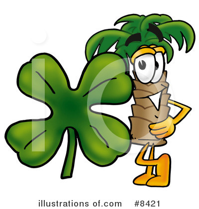 Palm Tree Clipart #8421 by Mascot Junction