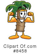 Palm Tree Mascot Clipart #8458 by Mascot Junction
